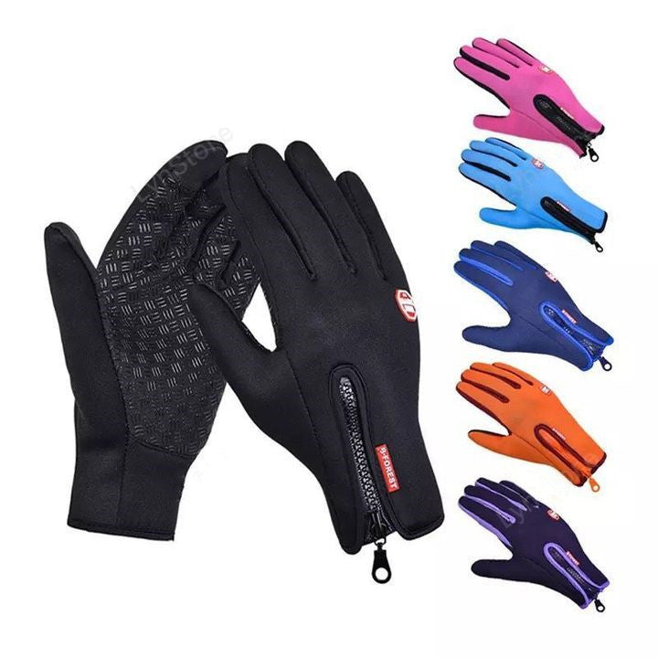 Winter Waterproof Gloves With Fleece