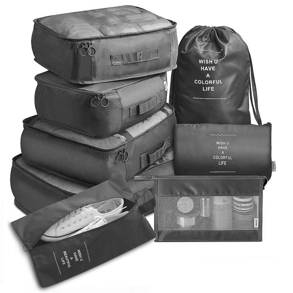 8-piece Luggage Divider Bag For Travel