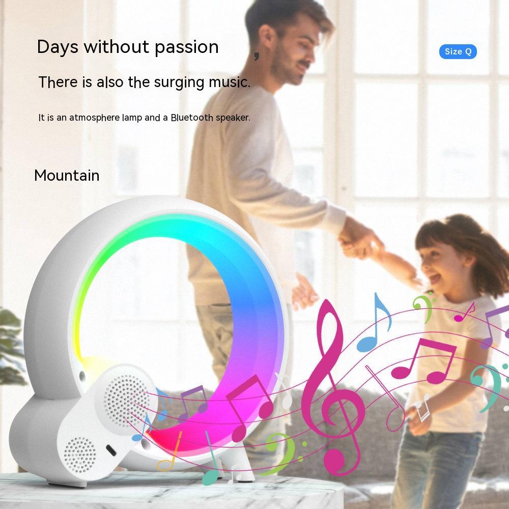 Sunrise Alarm Clock with Bluetooth Audio and Colorful Light