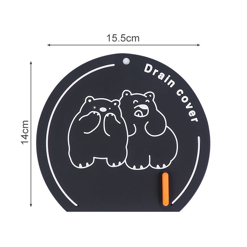 Sink Strainer Water Stopper Anti-Odor Mat