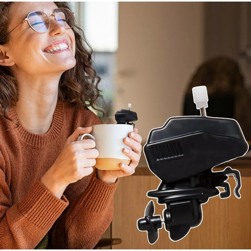 Fun Boat Motor Coffee Mixer Gadget