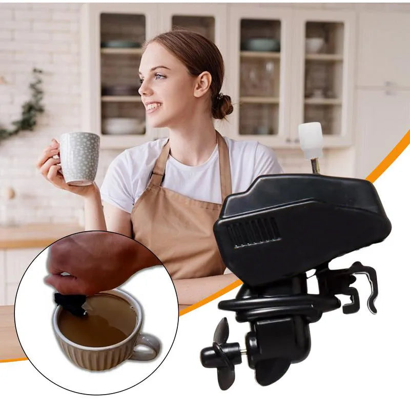 Fun Boat Motor Coffee Mixer Gadget