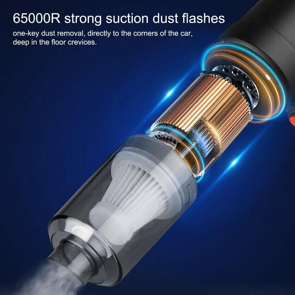 Wireless Car Vacuum Suction Cleaner