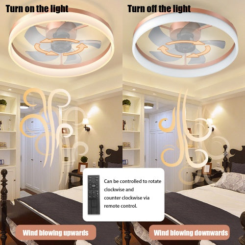 Dimmable LED Ceiling Fan with Light