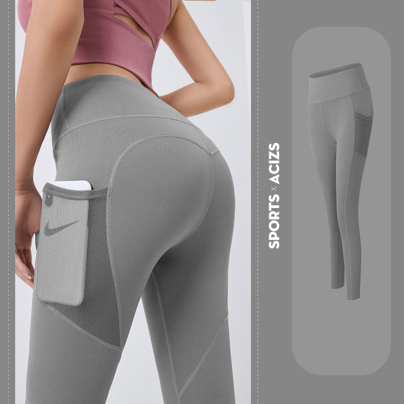 Yoga Pants with Pockets for Fitness & Jogging