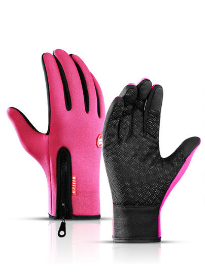 Winter Waterproof Gloves With Fleece
