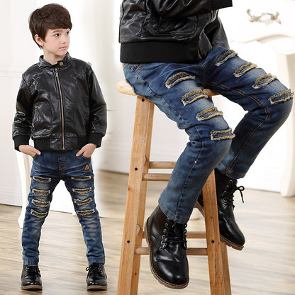 Stylish Boys Comfortable Fit Denim Jeans