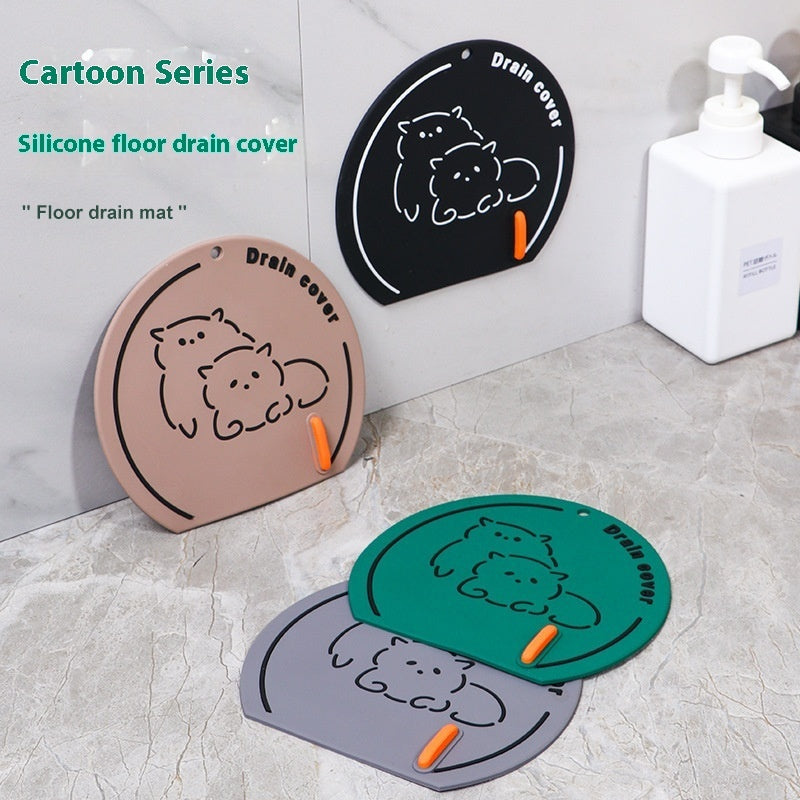 Sink Strainer Water Stopper Anti-Odor Mat