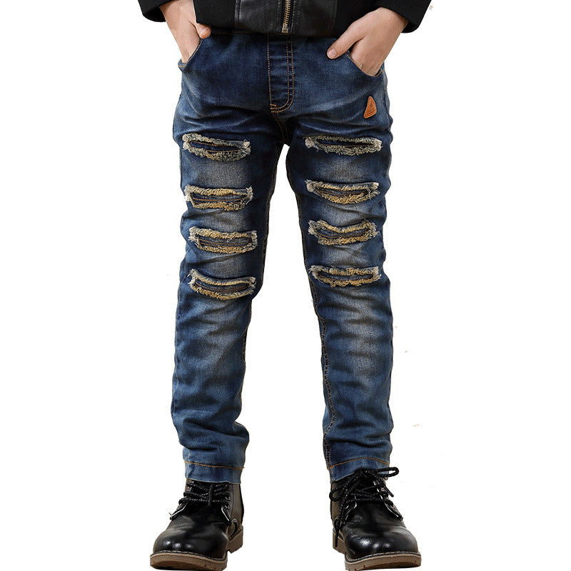 Stylish Boys Comfortable Fit Denim Jeans
