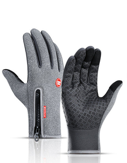 Winter Waterproof Gloves With Fleece