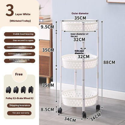 Collapsible Rolling Cart