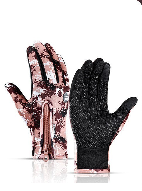 Winter Waterproof Gloves With Fleece