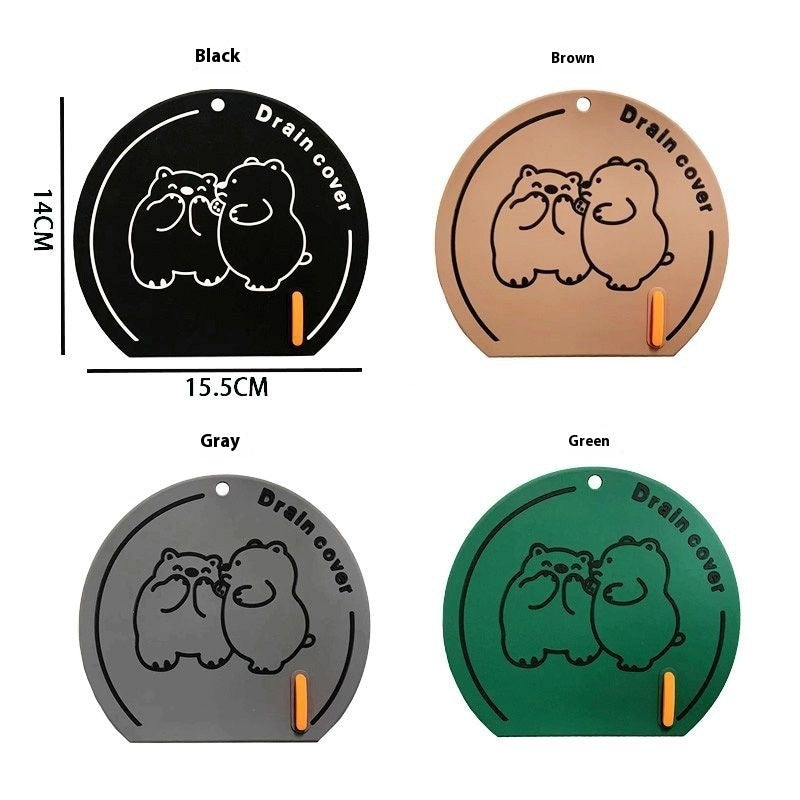 Sink Strainer Water Stopper Anti-Odor Mat