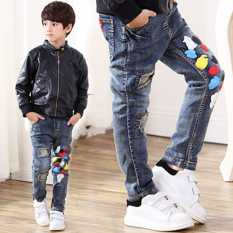Stylish Boys Comfortable Fit Denim Jeans