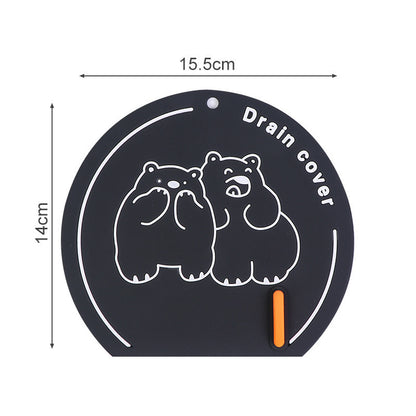 Sink Strainer Water Stopper Anti-Odor Mat