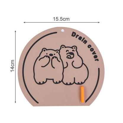 Sink Strainer Water Stopper Anti-Odor Mat