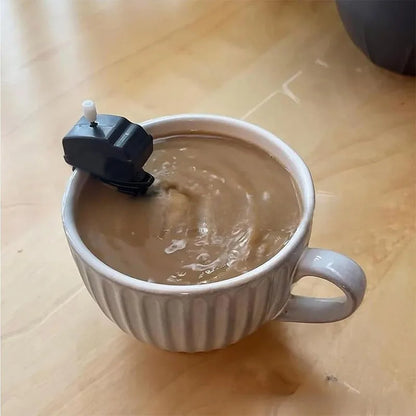Fun Boat Motor Coffee Mixer Gadget